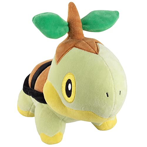 Image of Pokémon 8" Turtwig Plush - Officially Licensed - Diamond and Pearl Starter Figure - Authentic Soft Stuffed Animal Toy - Gift for Kids, Boys, Girls - 2+
