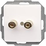 type de protection IP20 Kopp Paris 921502085 Prise haut-parleur