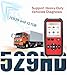 Autel AutoLink AL529HD Read/Erase Heavy Duty Engine DTCs Deutsch 9-Pin & 6-Pin Adapters One-Touch I/M Readiness/LED Indicator Support All 10 OBDII Test Modes Enhanced Mode 6 Diagnostics