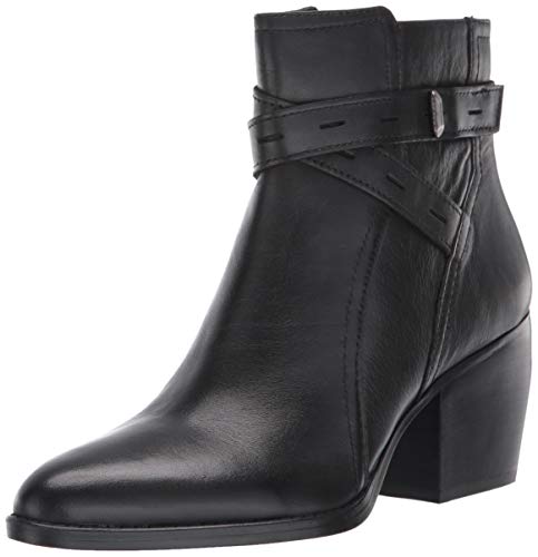 Naturalizer Women s Fenya Booties Ankle Boot, Black Leather, 8.5