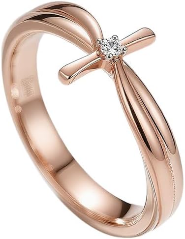 Custom Personalized Two-Tone/Single-Tone Cross Collection Birthstone Ring Name Engraved 925 Sterling Silver/10K/14K/18K Gold Promise Anniversary Engraved Ring For Women