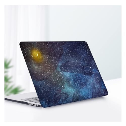 HLAAJJX Etui na MacBook Air 13 cali 2012-2017 Model A1466/A1369, twarda plastikowa obudowa ochronna do Macbooka Air 13,3", światło gwiazd