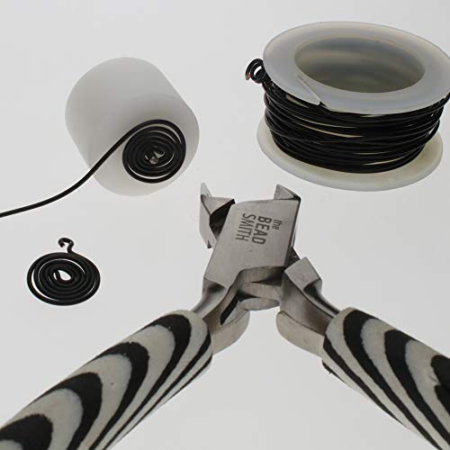 Plantilla Olympus Spiral Maker The Beadsmith de nailon blanco con pin de metal 6