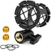 Eggsnow Microphone Shock Mount Clip Universal Mic Holder Stand Anti Vibration for AKG D230 Senheisser ME66 Rode NTG-2 NTG-1 Audio-Technica AT-875R