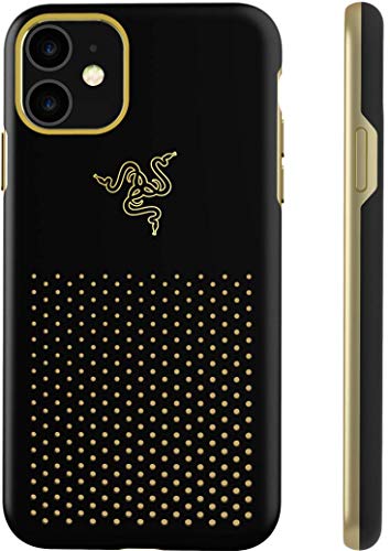 Razer Arctech Pro THS Edition for iPhone 11 Case: Thermaphene & Venting Performance Cooling - Wireless Charging Compatible - Drop-Test Certified up to 10 ft - Matte Black