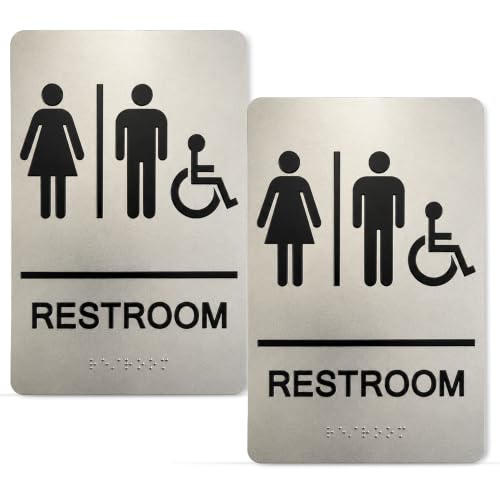 Panneaux de toilettes en acrylique d'une finition haut de gamme lot de 2