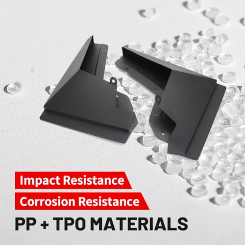 Image of Mud Flaps Splash Guards for 2023 2024 Tesla Cybertruck Pickup Splash Fender Accessories OEM Style PP+TPO Material,No Need to Drill Holes 4PCS
