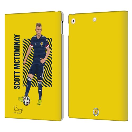 Étui iPad 10.2 Écosse McTominay avec Rabat Portefeuille et Support