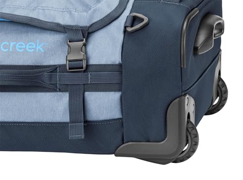Eagle Creek Cargo Hauler XT Wheeled Duffel - Wheeled Backpack Duffel - Deployable Backpack Straps - Lockable U-Lid & Easy Access Compartment - Glacier Blue4