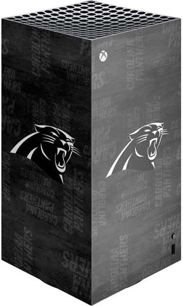 Skinit Decal Gaming Skin Compatible with Xbox Series X Digital Edition Console - Officially Licensed NFL Carolina Panthers Large Logo Design
