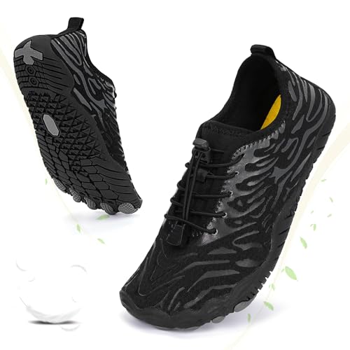 Image of Hike Barefoot Shoes for Women Men Non-Slip Breathable Walking Shoes Wide Toe Box Comfortable Athletic Footwear