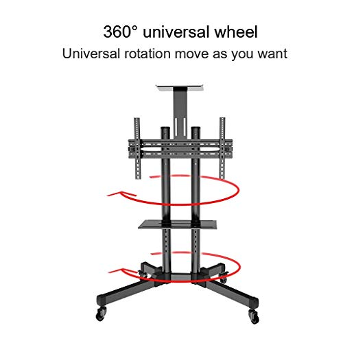 Soporte Universal para TV móvil con ruedas 32-70 pulg miniatura 2