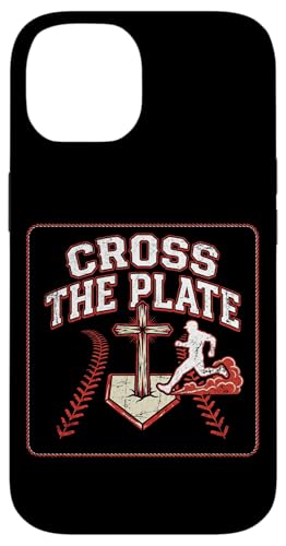 Cross The Plate �N���X�`���� �싅 �M�� �C�G�X �X�}�z�P�[�X iPhone 14 �p