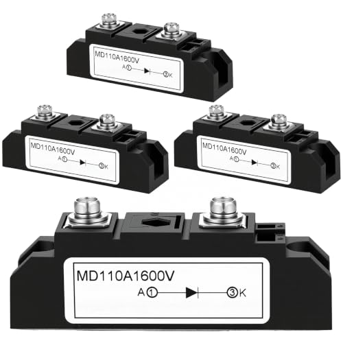 Yexiya 2 Pcs MD 110A (100A)-16 Solar Diode, Anti Reverse One Way Diode