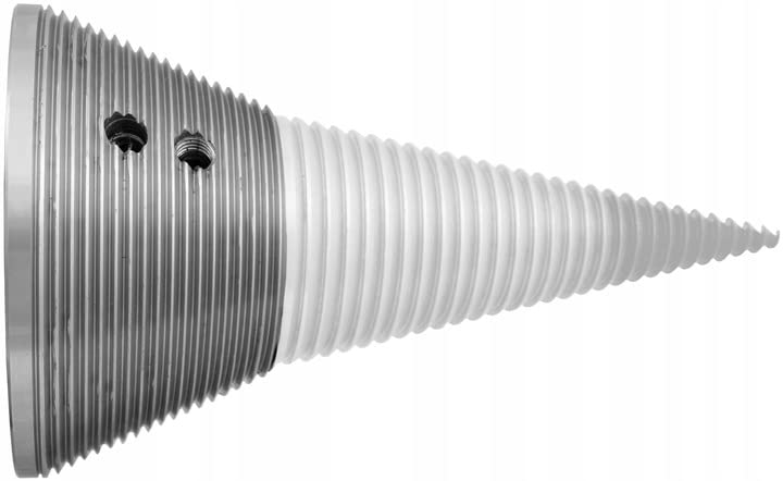 170mm Drillkegel Holzspalter Kegelspalter Spaltkeil Spaltbohrer viele Aufnahmen NEU (50mm Aufnahme)