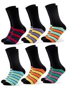 Chaussettes Colorées Homme Rayées Occulto (Modèle : Moritz)