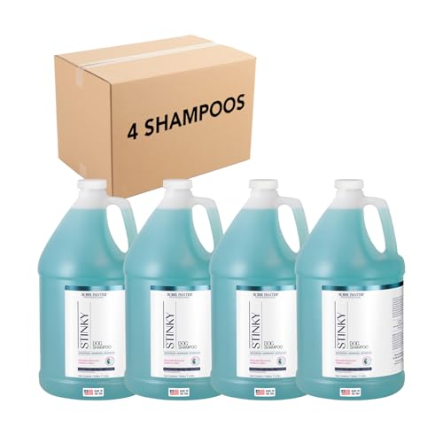 Image of Bobbi Panter Moisture & Shine Dog Shampoo Argan Oil, Chamomile & Peppermint - Deep Nourishing Natural Formula for Soft, Shiny Coat, Tear-Free, 20:1 Concentrate, 1 Gallon (Case of 4)