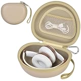 Headphone Case for Beats Solo 4/ for Soundcore/for Glynzak/for Picun B8/ for Beats Studio Pro, Solo3, Solo Pro On-Ear Headphones, Foldable Bluetooth Wireless Headset (Extra Large) - Khaki
