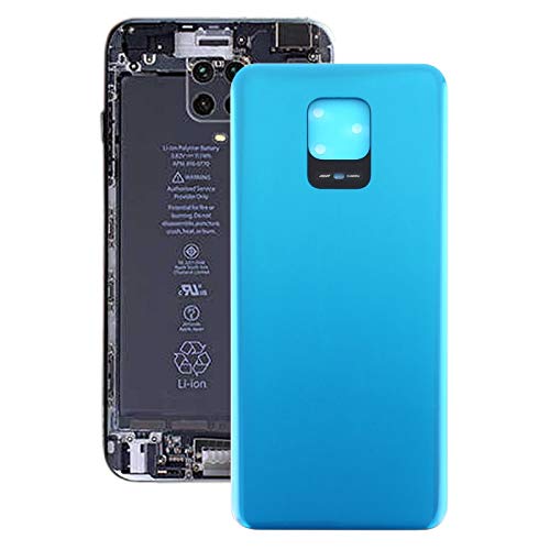 Batterie couverture Note 9 Pro Redmi haute résistance bleue anti-rayures