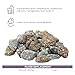 Mineral Stones Replacement 13562 for Nikken Water Filter Replacement, Home Water Filtration System Rocks and Minerals, Alkaline Drinking Remineralizer for Kitchen Countertop Dispenser & Purifier