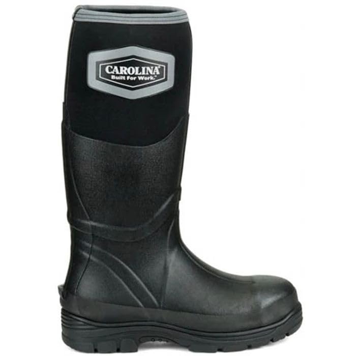 Carolina Mud Jumper Men’s 15″ Steel-Toe Waterproof Rubber Work Boot – EH-Rated, Slip-Resistant, Neoprene Upper2