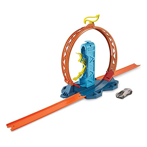 Mattel Hot Wheels Track Builder, Loop Kicker, Multicor