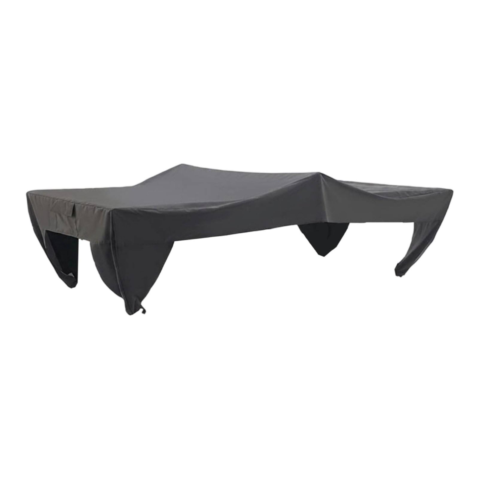 Copertura Tavolo Pong Protezione Tavolo da Pong Tavolo Tennis Rivestimento Antipolvere Impermeabile con Bordo Elastico Cinghie , Nero 420D