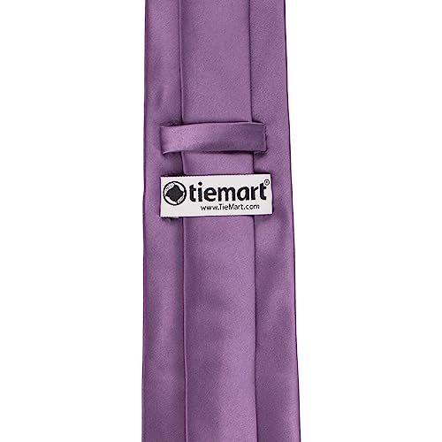Image of tiemart Premium Solid Color Necktie