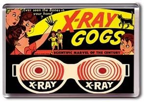 X-Ray Gogs - Fridge Magnet