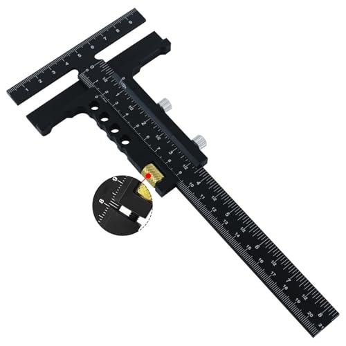 Traceur de marquage pour alignement parfait via règle de traçage coulissante