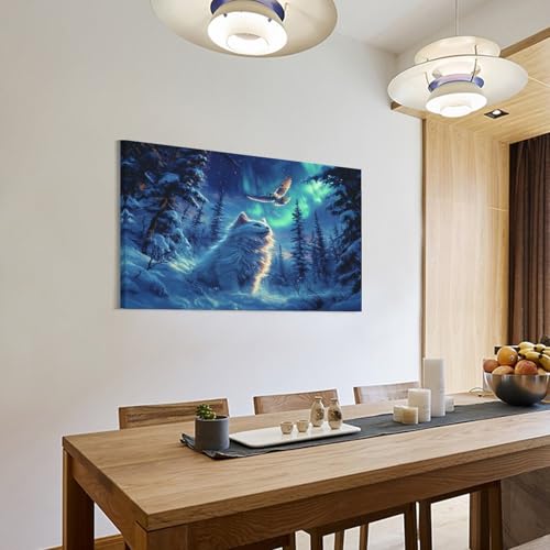 Tableau impression sur toile chat norvégien déco maison