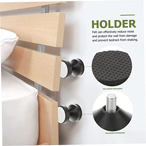Homoyoyo 2Pcs Furniture Fall Preventer Bed Frame Adjustable Headboard Wall Support Headboard Anti Shake Tool Furniture Stabilizer Bed Frame Anti-Shake Tool Headboard Stopper Bed Stoppers #TOP5