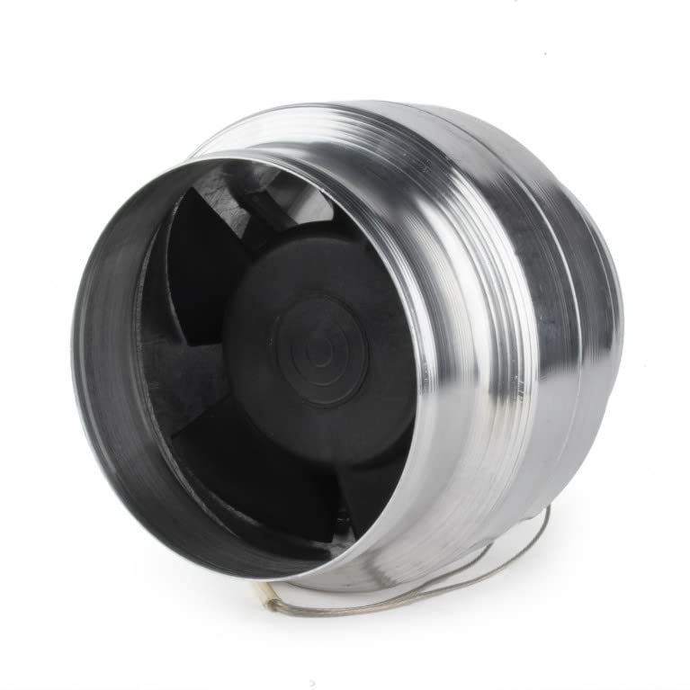 Ventilador de tubo VOK System Ø 110, caudal 205 m³/h, diseño sin válvula antirretorno