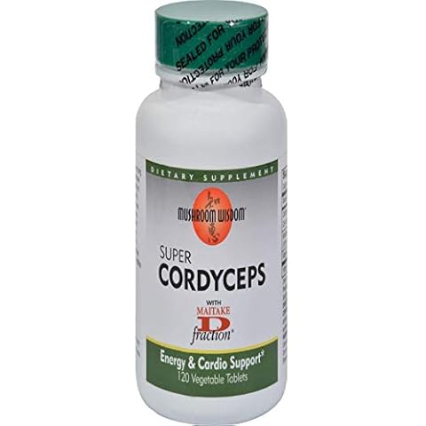 Mushroom Wisdom Super Cordyceps Caplets, 120 Count Cover