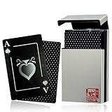 Ben Niu Classic Totem Black Waterproof Playing Cards Cool Unique Deck, Plastic Poker Cards, Collectible & Novelty Playing Cards for Pool & Game NightsοΌLimited EditionοΌ
