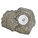 Outdoor Key Hider Fake Stone Key Hider Holder Spare Key Hidden Box with Solar Light for Garden Plant Pot Windowsill