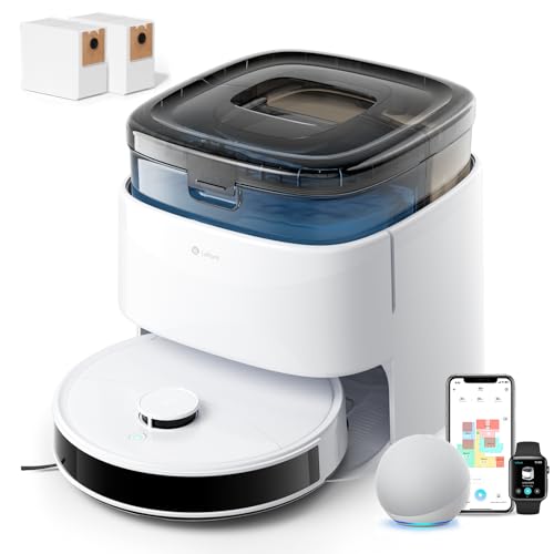 Lefant M3 Saugroboter mit Wischfunktion 12000Pa 45°C Heißwasser-Moppwäsche – Ansicht 1