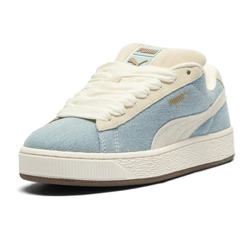 PUMA Womens Suede XL Denim Lace Up Sneakers Shoes Casual - Blue2
