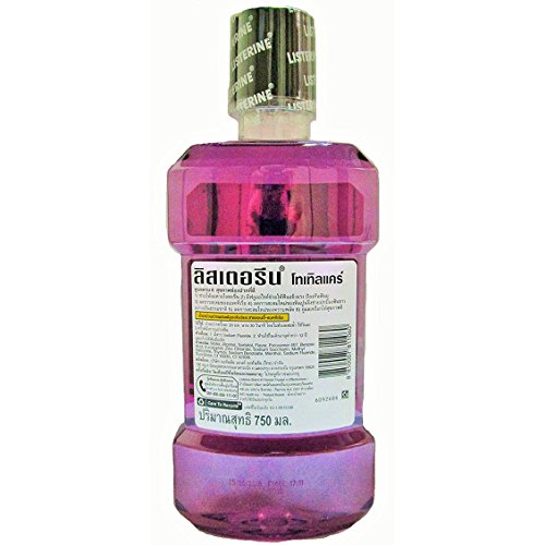 タイ限定 リステリン マウスウォッシュ LISTERINE トータルケア No.6 フッ素配合 750ml 並行輸入品