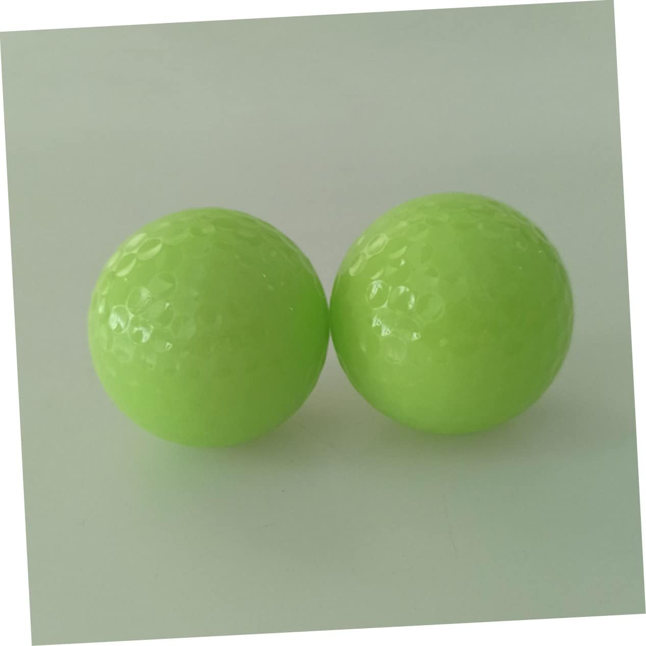 3pcs Glowing Golf Fluorescent Light Absorption for Night Golfing for Golf Enthusiasts Bright Led Glow The Dark