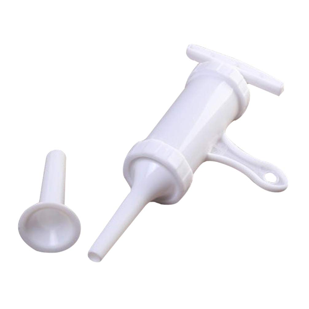 TOPBATHY Manual Saausage Maker Sausage Stuffer Filler Hand Operated Salami Maker Food Grade Tools for Home Family Reunion Holiday Celebration