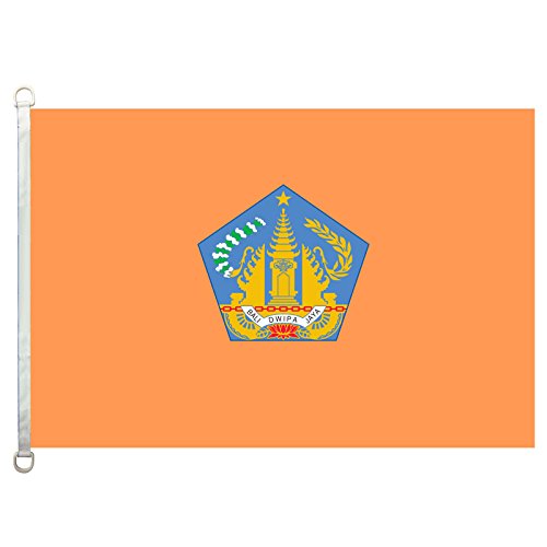 Home King Bali Flags Banner 3X5FT 100% Polyester, 110gsm Warp Knitted Fabric