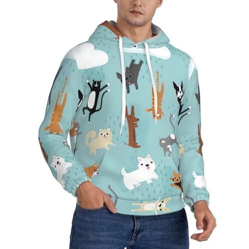 Sweat à capuche en polaire homme idéal pour cocooning et jours de pluie