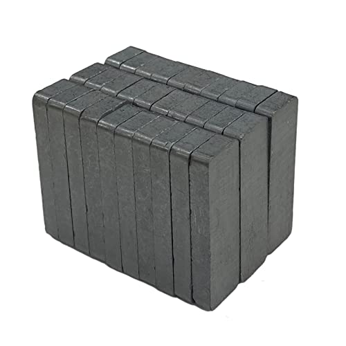 Aimants rectangulaires en céramique qualité 8 haute résistance lot de 30