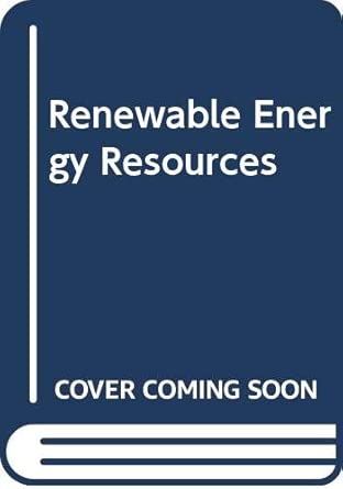 Renewable Energy Resources book cover
