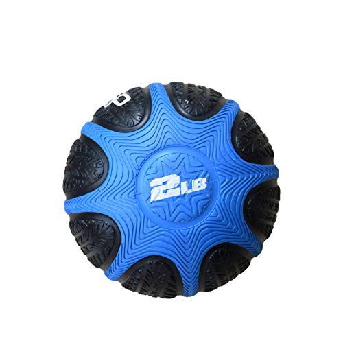 CAP Barbell Medicine Ball (2-Pounds, Light Blue) (HHKC7-002) - Thumbnail 4