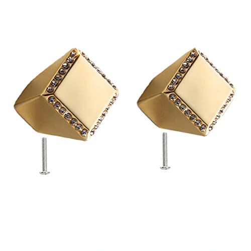 Pomos de cristal para puertas que transforman la decoración de tu hogar con brillo dorado