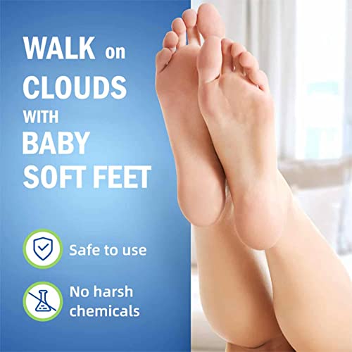 Peeling Esfoliante para os Pés - Peeling de pés esfoliante para pele macia de bebê - Cuidados com os