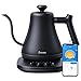 Govee Smart Electric Kettle, WiFi Variable Temperature Gooseneck Pour Over Kettle and Tea Kettle, Alexa Control, 1200W Quick Heating, 100% Stainless Steel, 0.8L, Matte Black