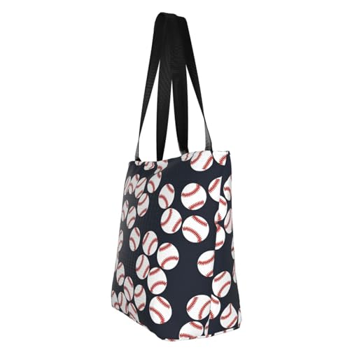 Sports Baseball Glove Bat Bags Shoulder Tote Bag Large Handbags for Women Suitable for Travel 13 Inches3